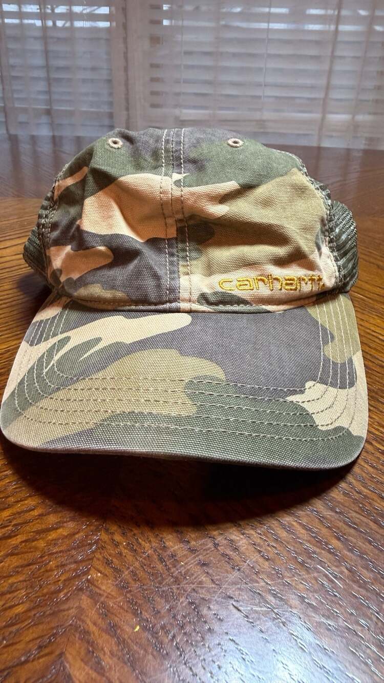 Carhartt Camouflage Mesh Trucker Hat Snapback